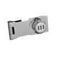 thumbnail image 4 of Cerradura de puerta Sunnimix de combinación mecánica de 3 dígitos para puerta corrediza plata, 4 of 8