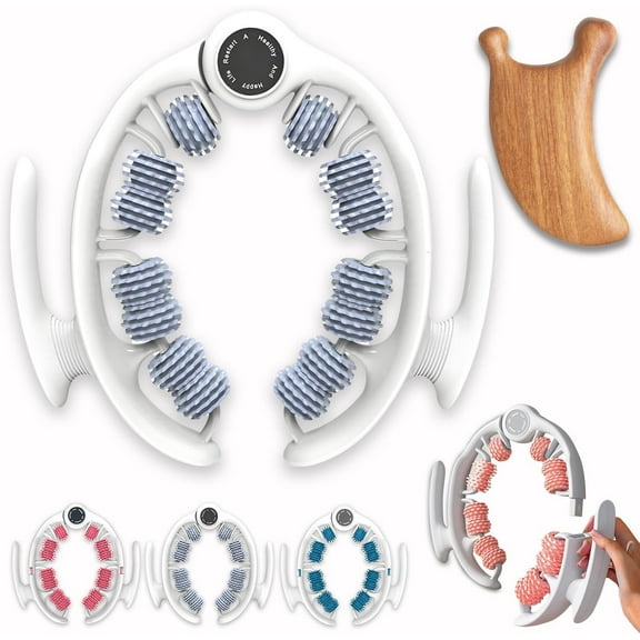 Soothe Silk Massager - Reduces Cellulite with 2 Minutes Daily Use, SootheSilk Anti Cellulite Massager, 180° Wide Open and Close Angle, Even Heavier People can Use, TPR Skin-Friendly Material