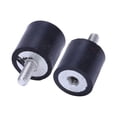 thumbnail image 3 of 16Pcs Anti Vibration Rubber Buffer Insulator Attachment 15mmx15mm, 3 of 7