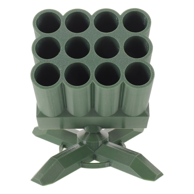 WASHWEPE Porta Baterías De Escritorio Rotatorio Soporte Modular Para Almacenamiento Eficiente Verde