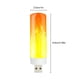 thumbnail image 4 of Inteprter USB simulación llama luz atmósfera LED noche lámpara ordenador portátil bolsillo interior dormitorio iluminación banco de energía Teléfono y Comunicación, 4 of 6