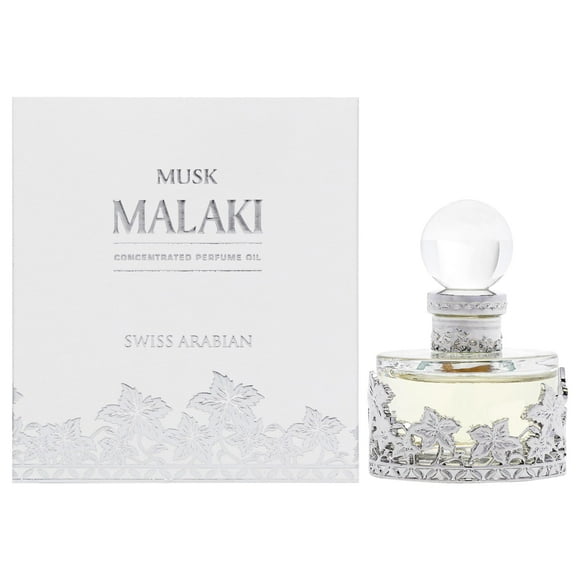 Swiss Arabian Musk Malaki - Luxury Products From Dubai - Long Lasting, Addictive Personal Perfume Oil Fragrance - A Seductive Signature Aroma - 1 Oz