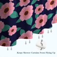 thumbnail image 6 of Pioneer Flower Floral Print Pattern Shower Curtain 84"x72", Bathroom Decorative Shower Curtain Set with 12 Hooks, Waterproof Washable, 6 of 6