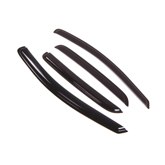 Tuningpros WD2-171 Outside Mount Window Visor Deflector Rain Guard Dark Smoke 4 Pcs Set For 2008-2009 Ford Taurus