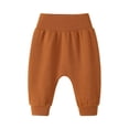 thumbnail image 3 of Gubotare Toddler Pants Boys Sweat Pants for Girls Fashion Baggy Sweatpants Joggers Winter Warm Kids Pants 3T 4T (Coffee,3-4 Years), 3 of 5