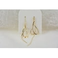 thumbnail image 3 of 18K Gold Dangling Earring, 3 of 3