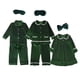 thumbnail image 3 of Pijamas suaves para festivales de niños y niñas, de franela de terciopelo, para bebés, accesorios de vestir de Navidad, conjuntos de pijamas a juego, 3 of 5