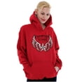 thumbnail image 4 of Country Strong Cute Angels Wings Star Hoodie Sweatshirt Women Men Brisco Brands M, 4 of 6
