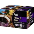 thumbnail image 6 of Great Value French Roast Single Serve Coffee Pods, Dark Roast, 96 Count, 6 of 6