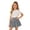 Grey*, variant on Children Girls Skirt Solid Color Elastic Waist Tennis Bottom Pleated Design Breathable Lightweight Workout Sports Beach Casual Skirts