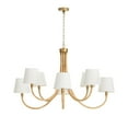 thumbnail image 3 of Regina Andrew 16-1390 Treble 8 Light 43" Wide Chandelier - Natural, 3 of 3