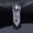 Grey Eye Cat, variant on Rock Quartz Stone sword Pendant Hexagon Bead Energy Reiki Healing Amulet-Opal