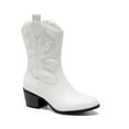 thumbnail image 3 of BURUDANI Women's Western Ankle Cowboy Boots with Embroidery, 3 of 7