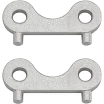 ISURE MARINE 2pcs Boat Gas Cap Key Stainless Steel Marine Boat Yacht Deck Fill Plate Replacement Key Tool for Fuel Water Tank