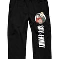 thumbnail image 6 of Spy x Family Logo and Character Family Men's Black Graphic Sweats-Small, 6 of 7