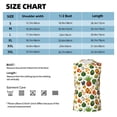 thumbnail image 6 of Fotbe Men's Lemon Fruits Vegetables Print Men's Sleeveless Muscle Tank Tops Casual T-Shirts for Gym Workout Beach-Small, 6 of 8