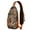 Paisley Boho De, variant on Paisley Boho Design Sling Backpack – Vintage Floral Crossbody Daypack, Lightweight Travel Bag with Adjustable Strap & Multiple Compartments