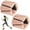 pink, variant on DEBGFS 2Pcs Wrist Weights Set 2lbs Weighted Bracelet Adjustable Wrist Ankle Weights Silicone Wrist Workout Weights for Women and Men Wearable Workout Leg Weights for Yoga Pilates Jogging Walking
