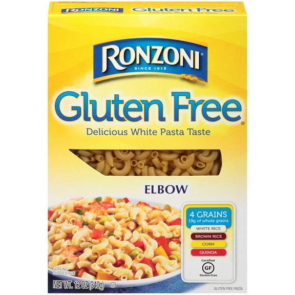 Ronzoni Gluten Free ® Elbow Pasta, 12 oz.Shelf Stable Carton Box