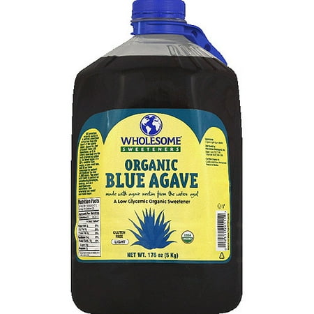 Wholesome Sweeteners Organic Blue Agave, 176 oz, (Pack of 2)