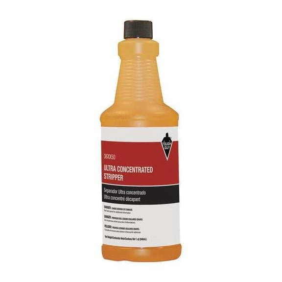 Tough Guy Floor Stripper,32 oz.,Plastic Bottle 36XX50