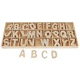 thumbnail image 2 of 156pc Set Wooden Letter Wood Upper Case Letters Alphabet for, 2 of 8