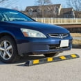 thumbnail image 4 of Guardian Parking Stop, 6 Foot Long Rubber Curb with Mounting Holes, Black/Yellow, 4 of 9