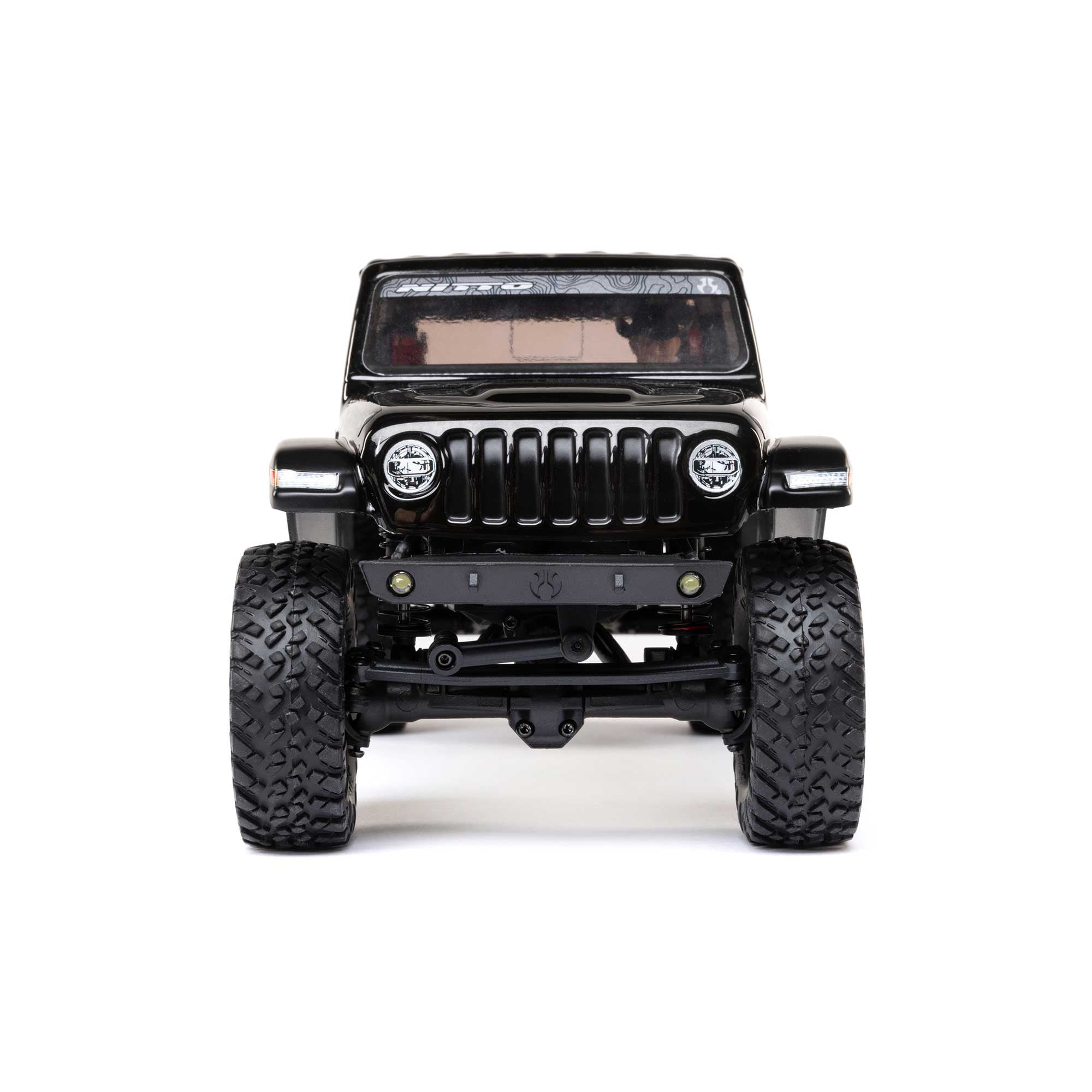 Axial RC Truck SCX24 Jeep Gladiator 4 Wheel Drive Rock Crawler RTR Nothing needed to Complete Ready-To-Run Black AXI00005V2T5 Remote Control Car RC Car RC Crawler