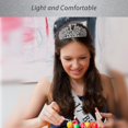 thumbnail image 4 of VeryMerryMakering 17th Birthday Glitter Sash & Silver Tiara Set for Girls, 4 of 10