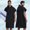 Black, variant on Surf Poncho Hooded Towel Quick Dry Beach Changing Robe with Pockets, Unisex Swim Cover-Up, Peacock Bath Towel for Surfers & Swimmer Gifts