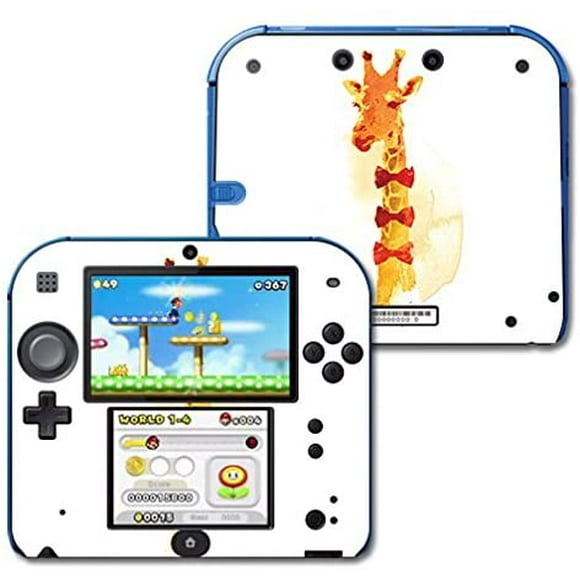 MightySkins Skin Compatible with Nintendo 2DS - Elegant Giraffe | Protective, Durable, and Unique Vinyl Decal wrap Cover | Easy to Apply, Remove, and Change Styles | Made in The USA