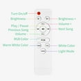 thumbnail image 3 of Yeacher LED Music Ceiling Light with BT Speaker APP Control & Remote Control RGB LED Ceiling Lights Timing Adjustable Color for Kids Room Bedroom, 3 of 8