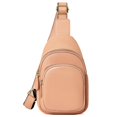 thumbnail image 1 of Mini bolso cruzado versátil, bolso de pecho de gran capacidad de PU simple para mujer, 1 of 5