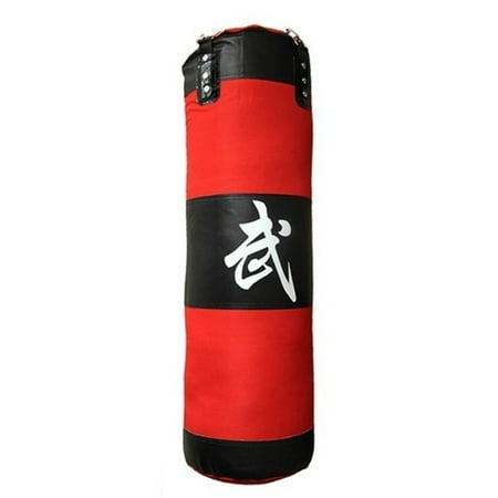 PU Leather Training Fitness MMA Boxing Punching Bag Set Thicken Empty Sport Kick