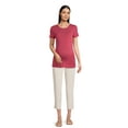 thumbnail image 2 of Time and Tru Maternity Essentials Straight Leg Jeggings, 27" Inseam, Sizes S-XXL, 2 of 5