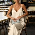 thumbnail image 6 of uublik Womens Jumpsuit Casual Loose Overalls Jumpsuits Wide Leg Pants Rompers with Pockets, 6 of 7