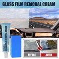 Oil film remover for car glass and vehicle paint repair cleaner for