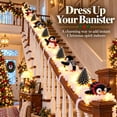 thumbnail image 7 of Clearance Penguin Christmas Stair Snow Decor with Warm Glow Lighted Xmas Figurine Decor for Home, 7 of 7