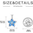 thumbnail image 5 of THOYAS Flower Necklace Sterling Silver Flower Jewelry with Crystal Jewelry Gift for Women, 5 of 7
