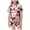 Pink, variant on CAICJ98 Girls Halloween Pajamas 2 Piece Pumpkin Ghost Sleepwear Short Sleeve Jammies for Kids Button-Down Nightwear Girls Pajama Set (Black,2-3 Years)