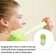 thumbnail image 2 of Bearachild Cepillo de baño, bola de ducha, de espalda, exfoliante, mango largo, baño, colgante, corporal, ducha, depurador, suministros para Juegos de accesorios de baño Verde Bearachild HA066351-01, 2 of 6