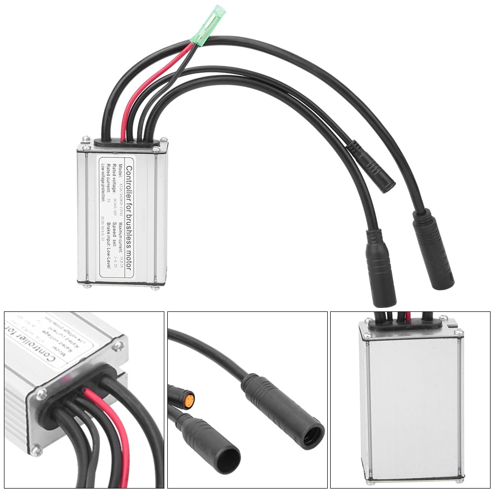 Kit Contrôleur 24V 250W Accélérateur Pédale 24V 250W - Contrôleur Brossé + Accélérateur Pédale Kit Conversion Vélo électrique