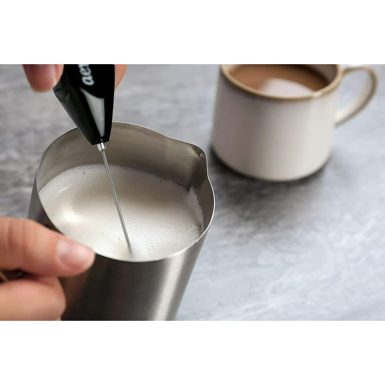 Aerolatte Black Milk Frother with Stand