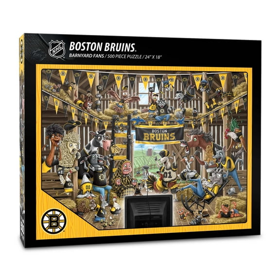 YouTheFan NHL Boston Bruins Barnyard Fans Puzzle - 500 Piece