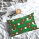thumbnail image 5 of Fotbe Cute Santa Funda de Almohada Decorativa Estilo Occidental, Lujo en Algodón, Fundas para Almohadas King, Cojín Estampado para Decoración del Hogar-16"x24", 5 of 6
