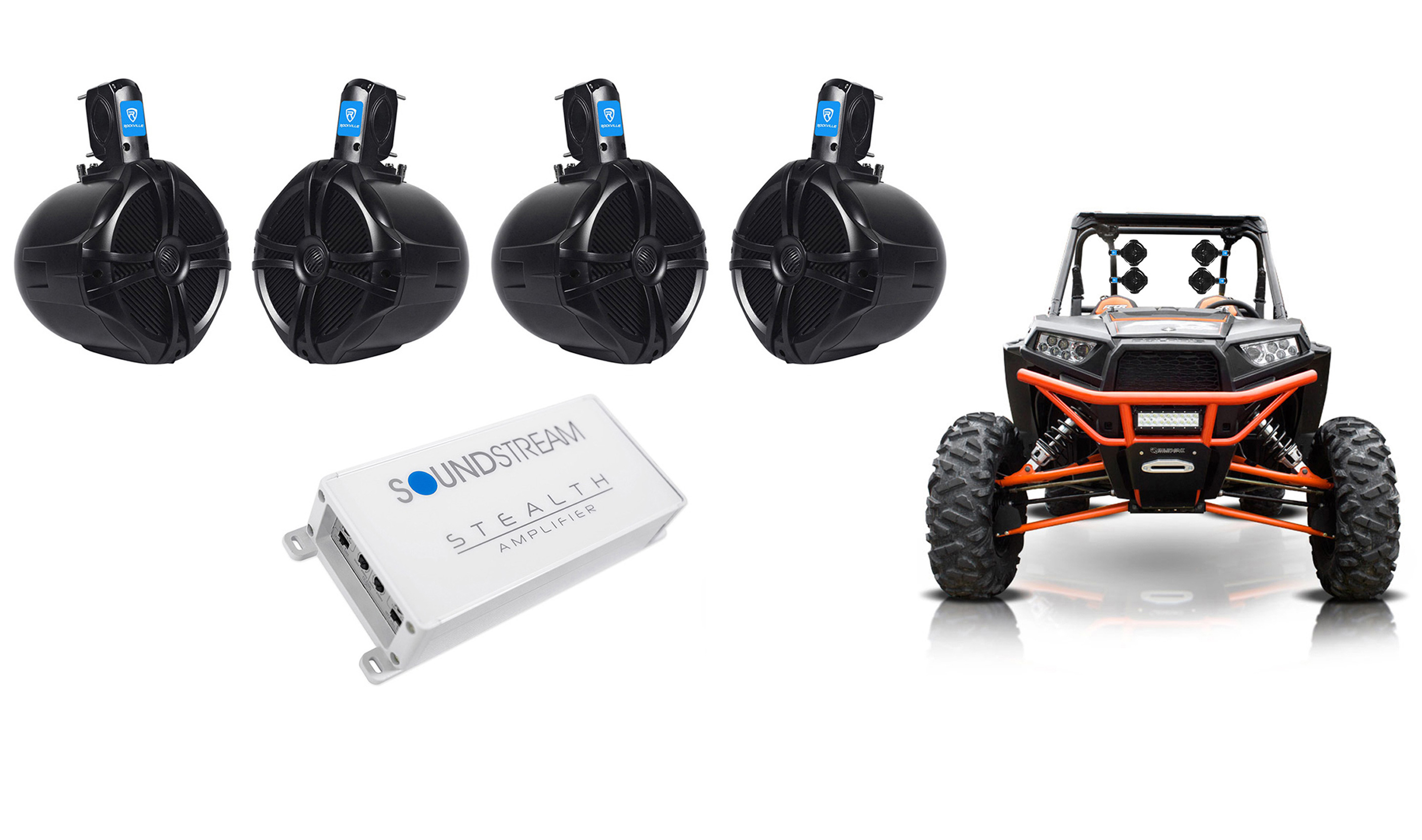 rockville wake tower speakers