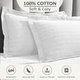 thumbnail image 4 of Superior Calvert Cotton Matelasse Bedspread Set, King, White, 4 of 8