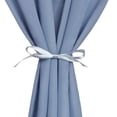 thumbnail image 3 of Coolmade 10ft Dusty Blue Chiffon Table Runner 29x120 Inches Romantic Wedding Runner Sheer Bridal Party Decorations, 3 of 8