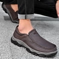 thumbnail image 5 of Men's Supportive Slip-On shoes- Imitation leather Comfortable Walking Shoes with Anti-Slip Sole for Driving & Casual Wear, 5 of 6