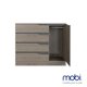 thumbnail image 3 of Mobi Cómoda Ropero Mobi De Madera Capri Fresno Recamara Mobi Muebles Contemporáneo, 3 of 7